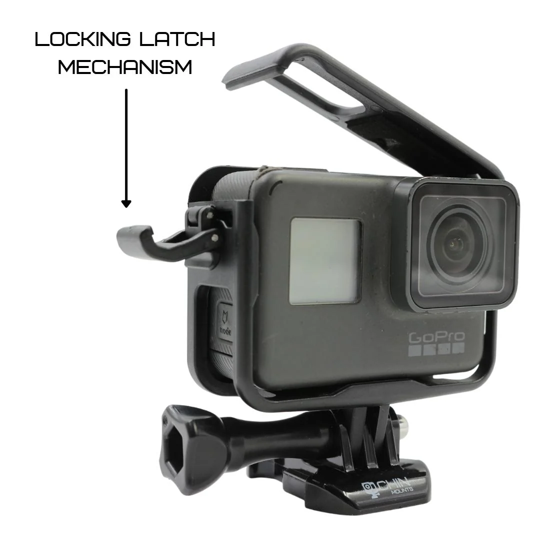 Top Opening Case for GoPro Hero 5/6/7 (with thumb screw and base mount) - Image 4