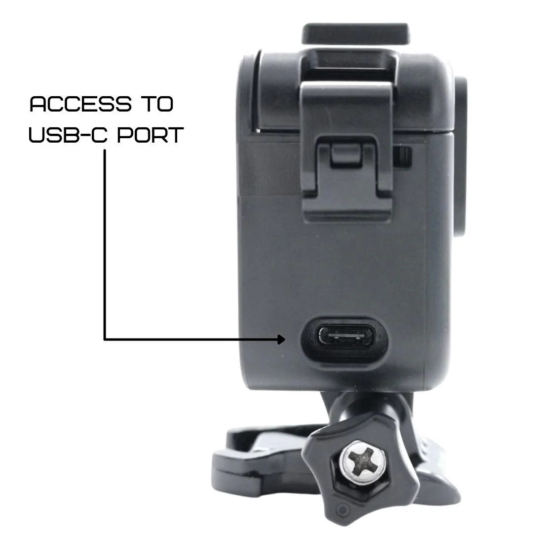 Top Opening Case for GoPro Hero 13/12/11/10/9 (with thumb screw and base mount) - Image 4